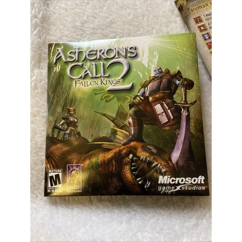 Asheron's Call 2 Fallen Kings PC CD ROM GAME‎ 2002 MICROSOFT GAMES CIB Complete